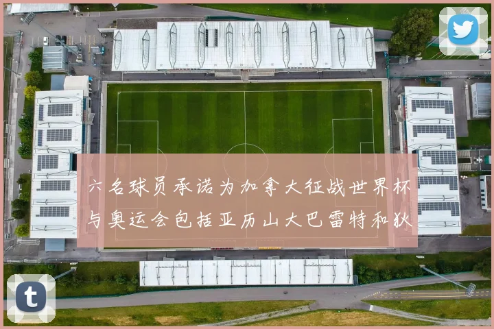 六名球员承诺为加拿大征战世界杯与奥运会包括亚历山大巴雷特和狄龙在内